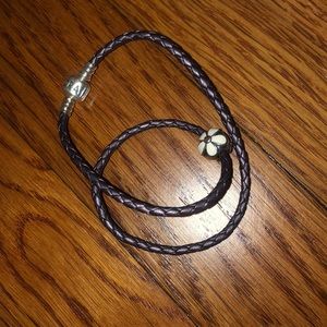 Pandora Purple Double Leather size small